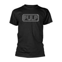 Pulp - Different Class Logo Black (T-Shirt)